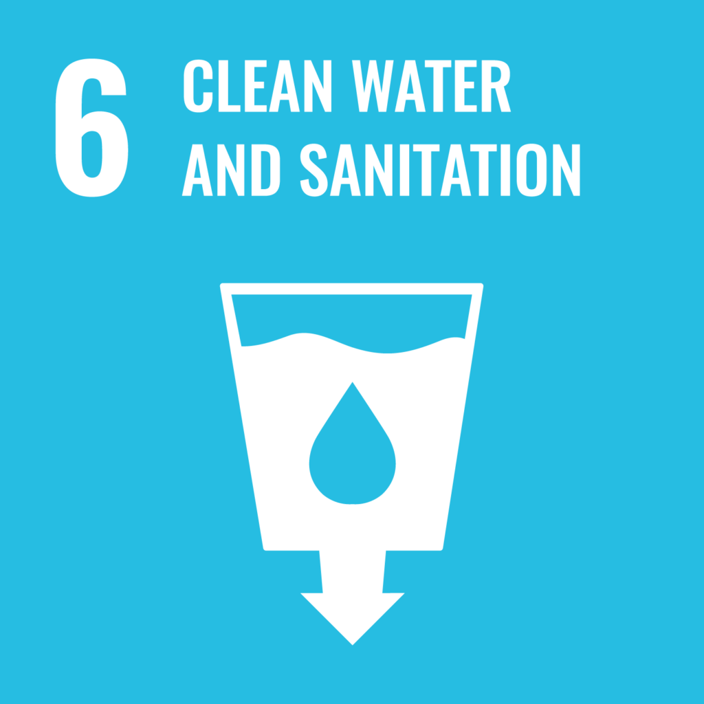 Grafik 6 UN SDGs Clean Water and Sanitation